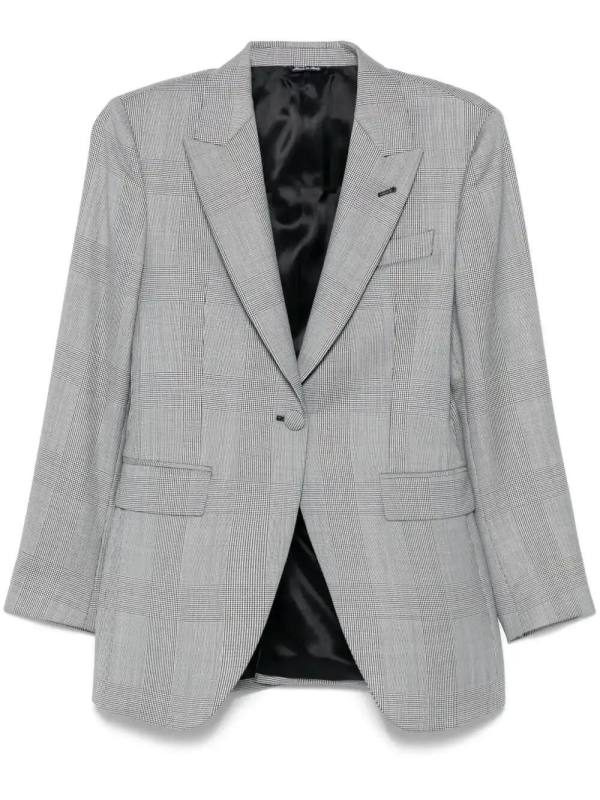 Prince of Wales-pattern blazer