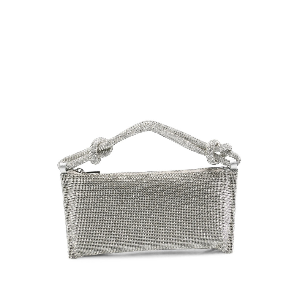 Cult Gaia Crystal-embellished Knotted Shoulder Bag