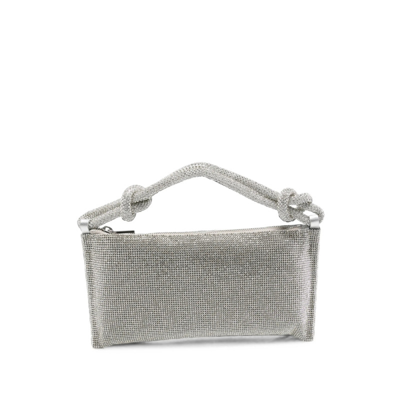 Cult Gaia Crystal-embellished Knotted Shoulder Bag