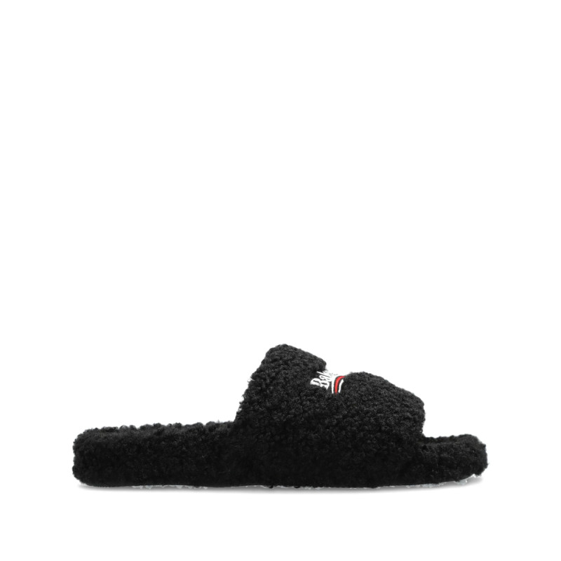 Balenciaga Logo Slippers