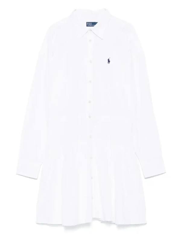 Polo Pony-embroidery mini dress