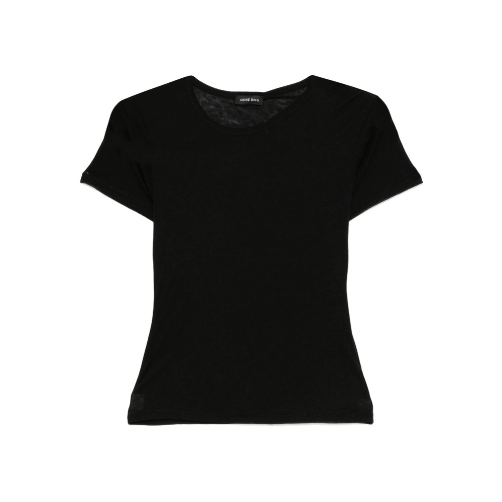 Anine Bing ANINE BING T-shirts And Polos Black