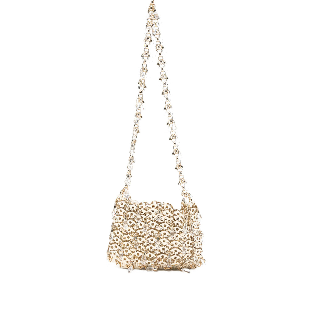 Rabanne Crystal Embellished Chain Shoulder Bag