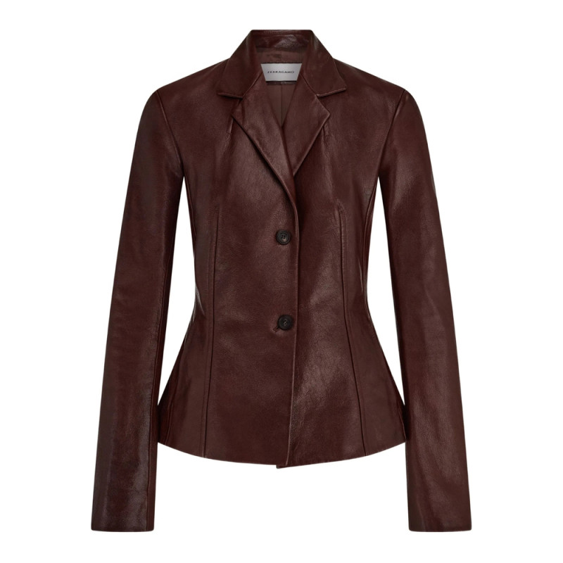 Ferragamo Leather Jacket