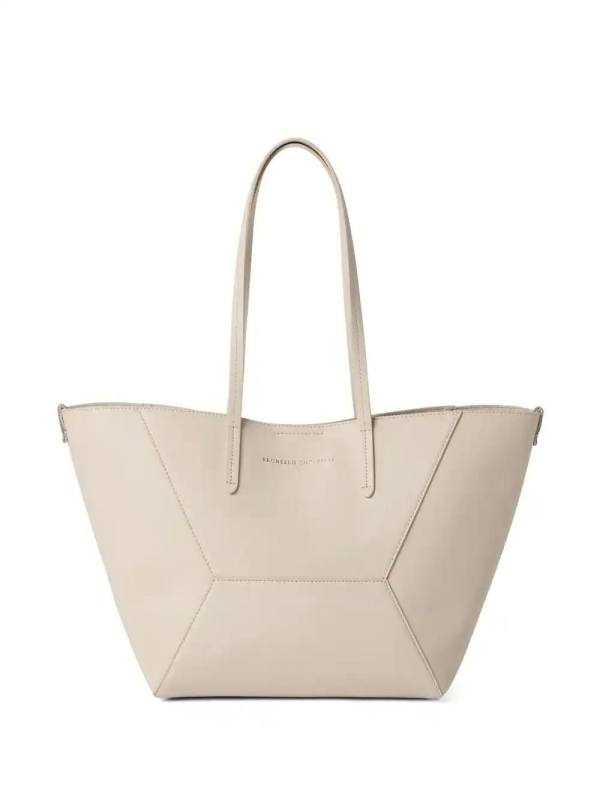 small BC Duo leather tote bag