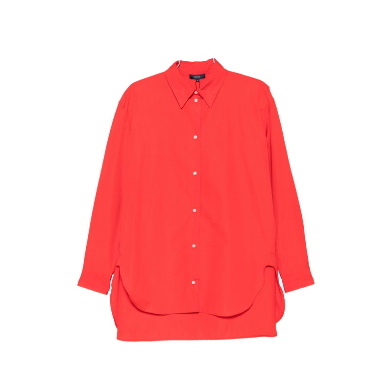 Soeur Grenade Curved-hem Shirt