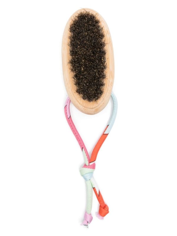 graphic-print nail brush