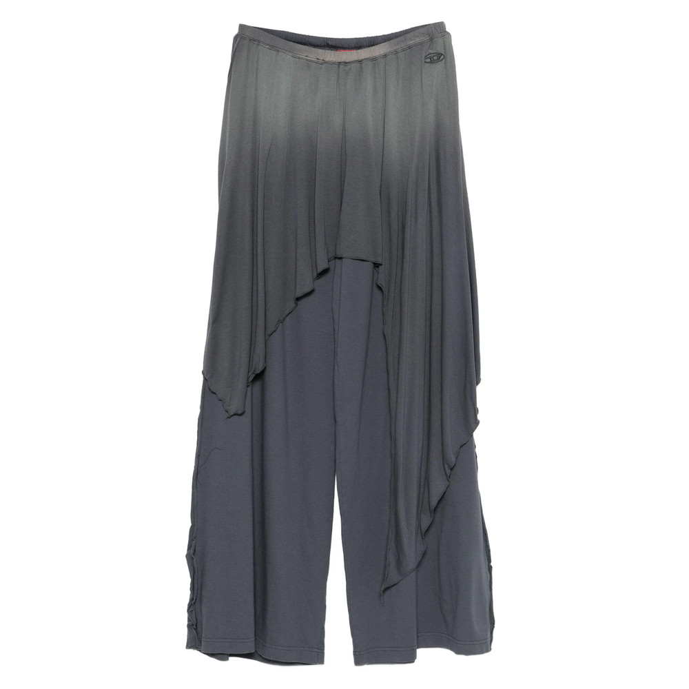Diesel Logo-detail Ruffled Trousers