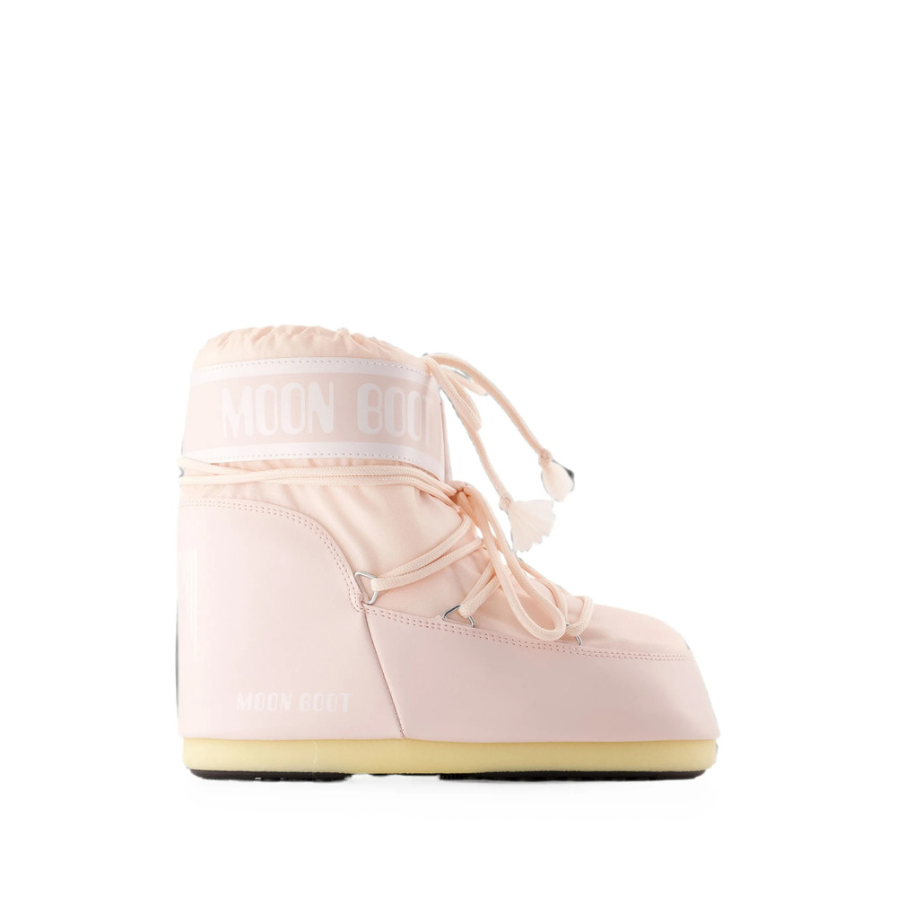 Moon Boot Icon Low Pink Nylon Boots