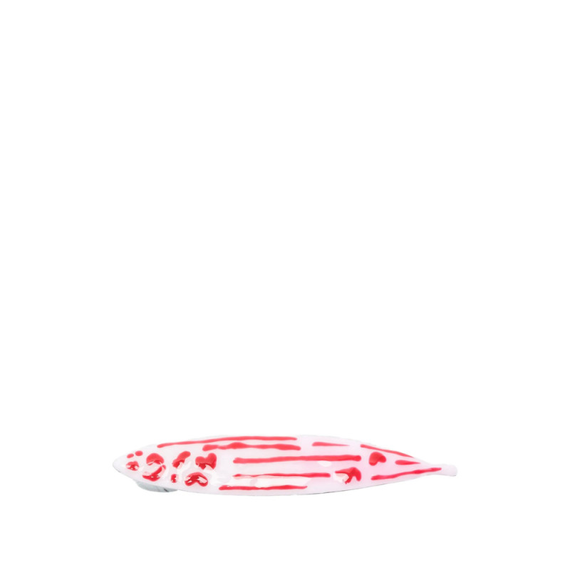 Yvmin Striped Abstract Hair Clip