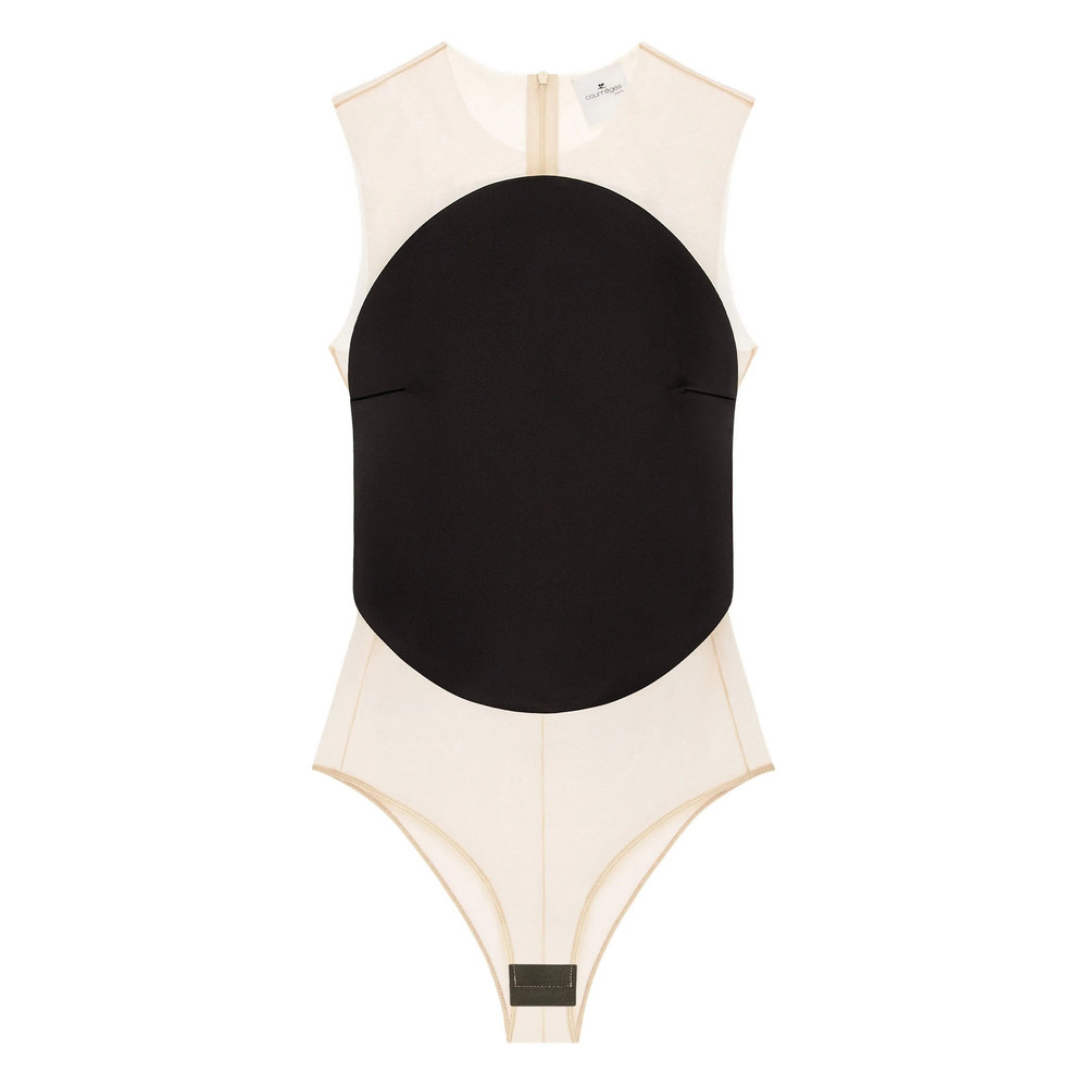 Courrèges Asymmetrical Bodysuit