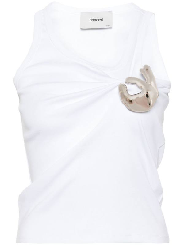 Emoji cotton tank top