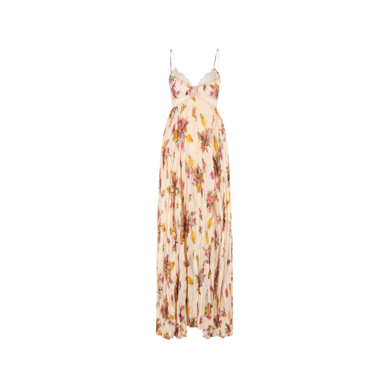 Blumarine Sleveless Floral Dress