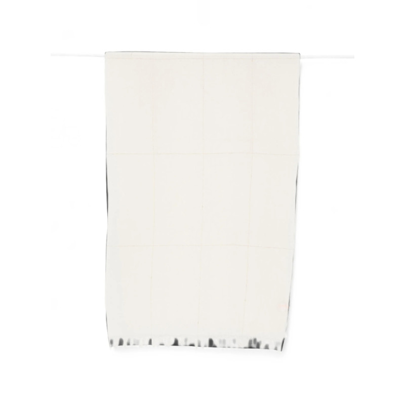 D'aniello Check Fringed Scarf
