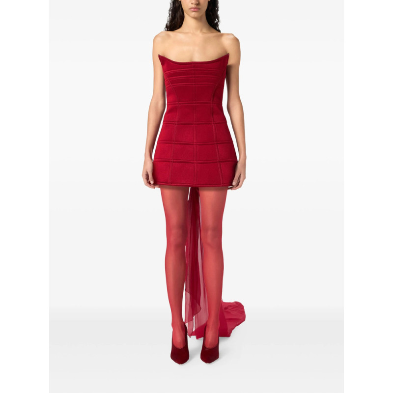 Blumarine Strapless Mini Dress