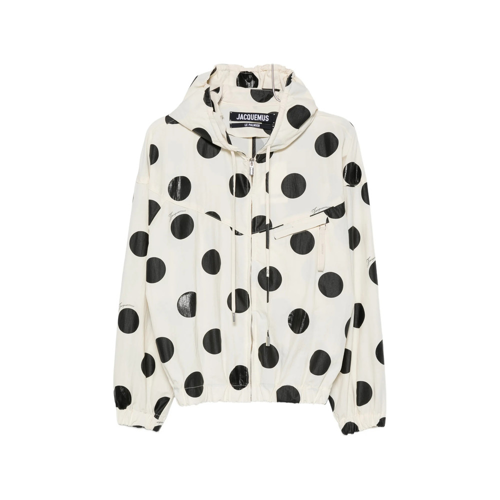 Jacquemus Polka-dot Hooded Jacket