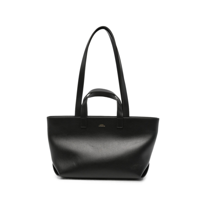 A. p.c. Logo-print Leather Tote Bag