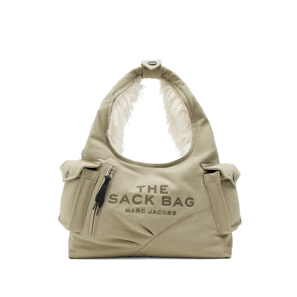 Marc Jacobs SACK BAG IN CARGO FUR CANVA