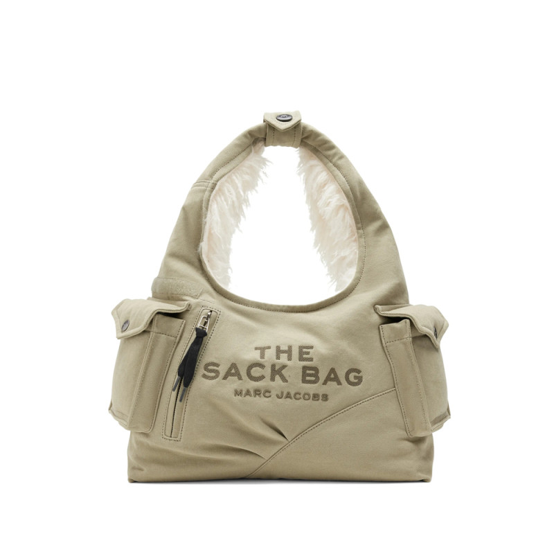 Marc Jacobs SACK BAG IN CARGO FUR CANVA