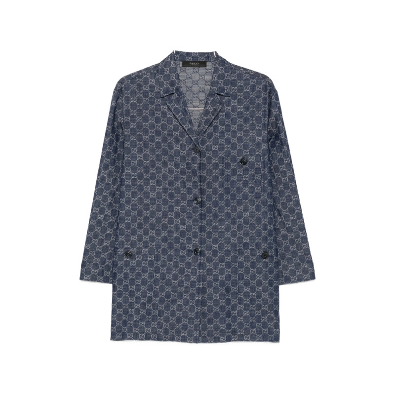 Gucci GG Supreme Denim Jacket