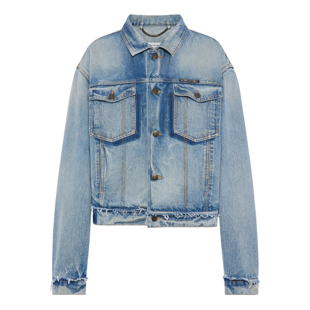 Maison Margiela Frayed Denim Jacket