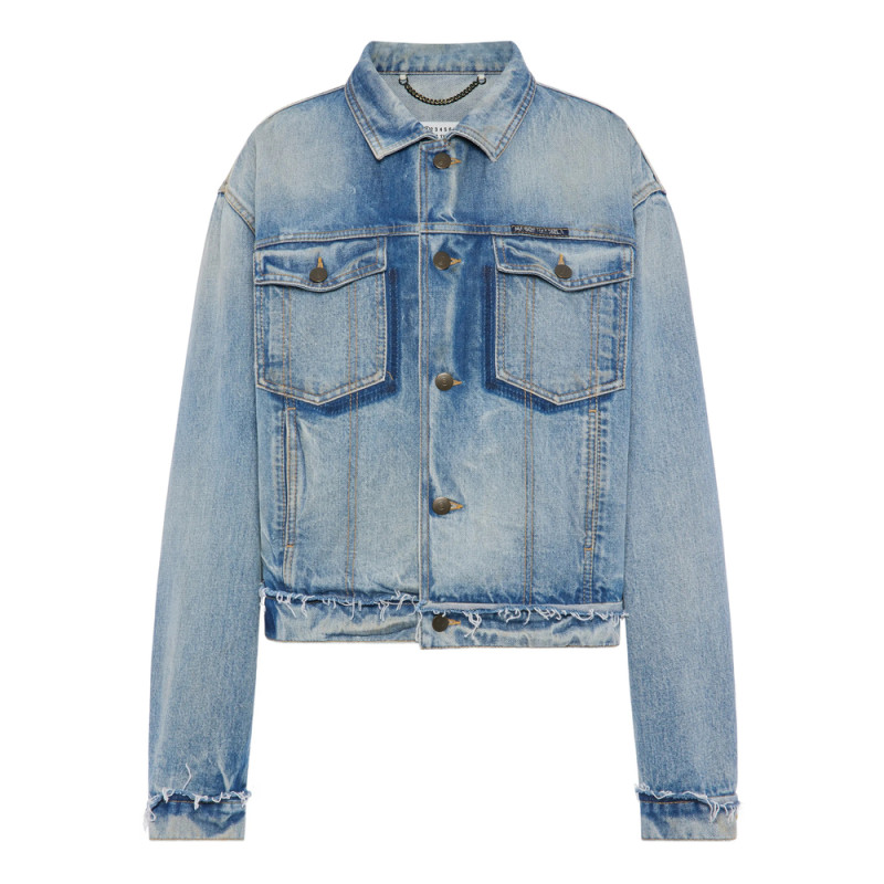 Maison Margiela Frayed Denim Jacket
