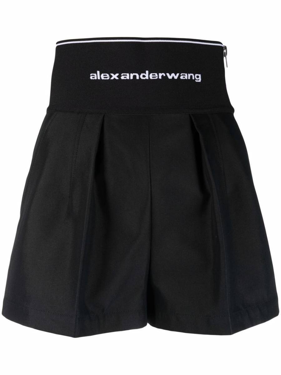 logo-waistband safari shorts