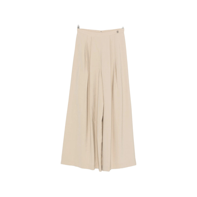 Curiel Pleated Palazzo Pants