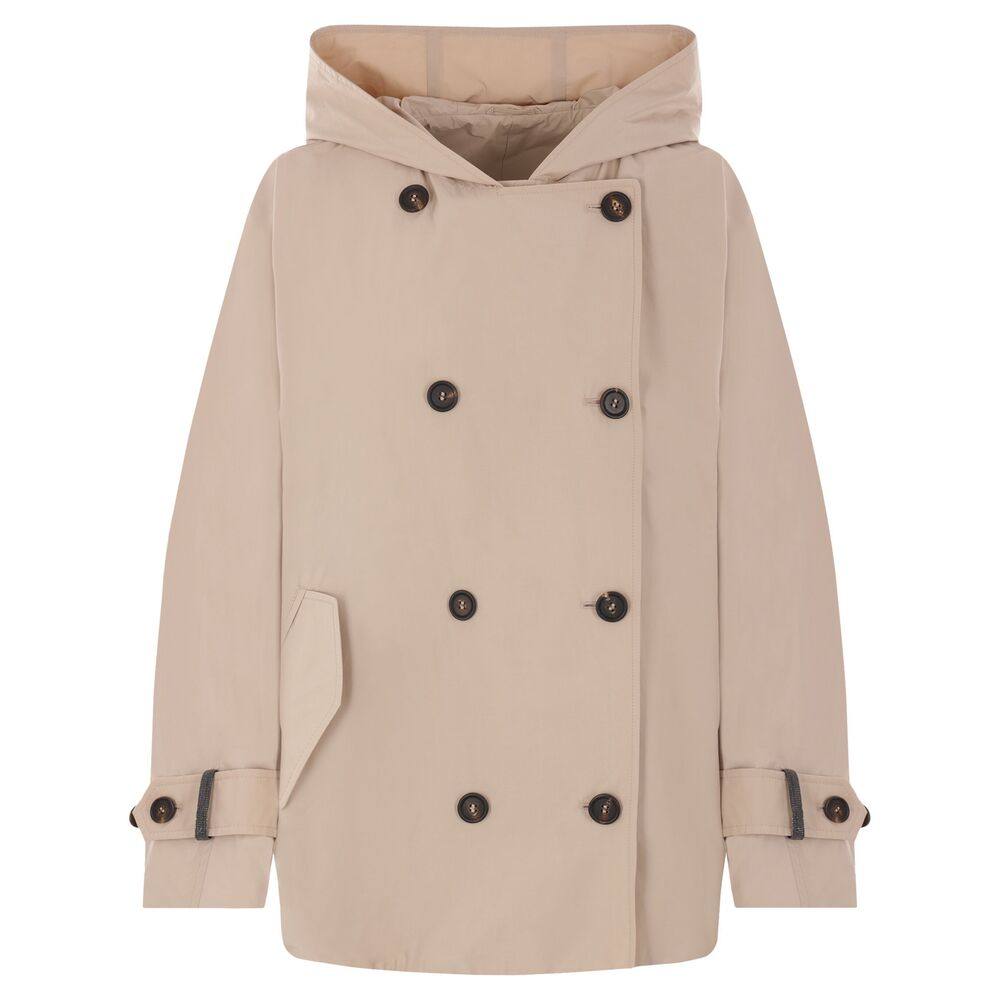Brunello Cucinelli Taffeta Parka Coat