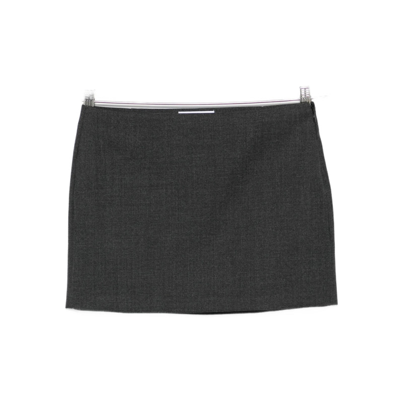 Givenchy Straight Wool Mini Skirt