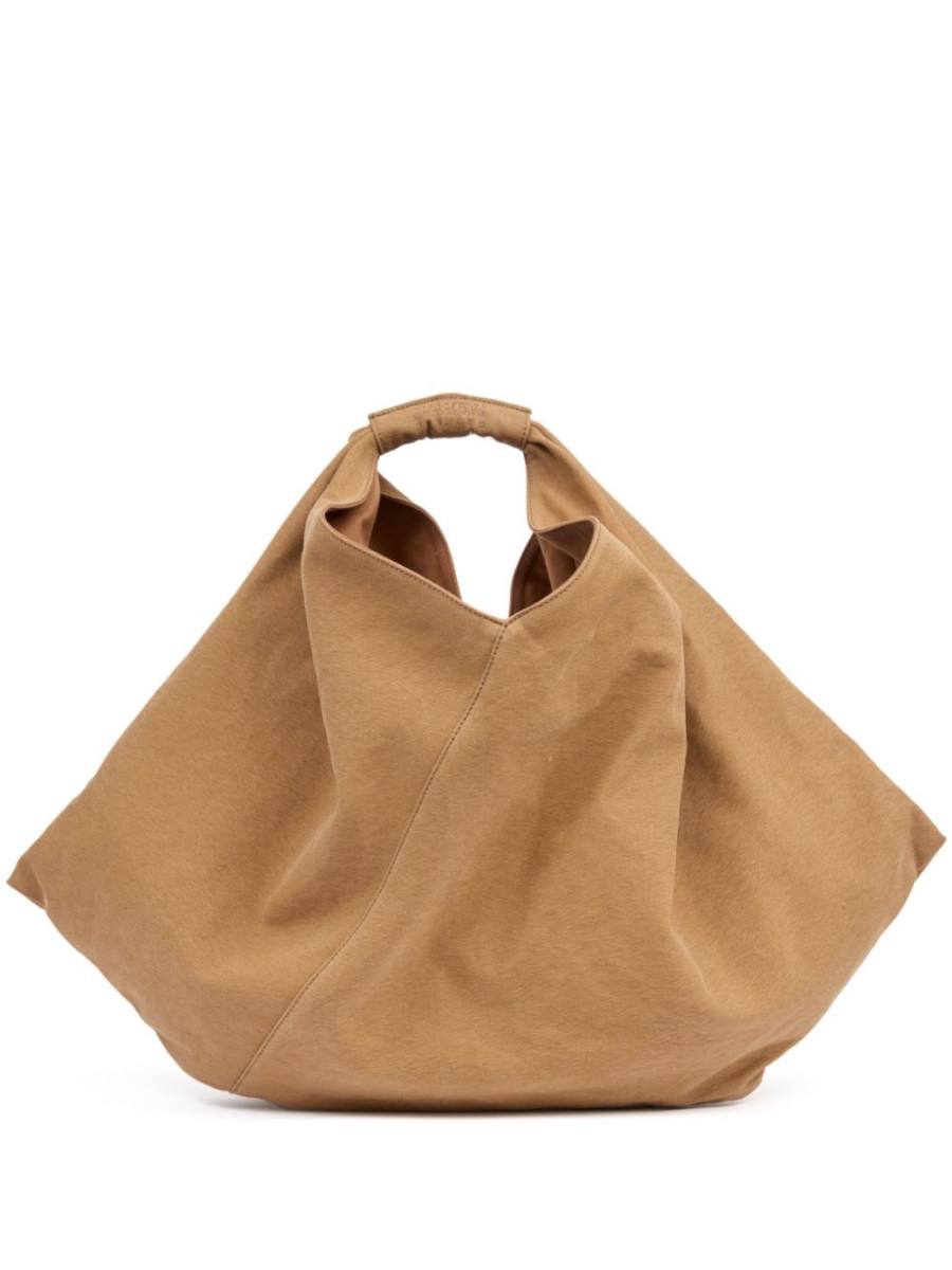 Japanese draped shoulder bag