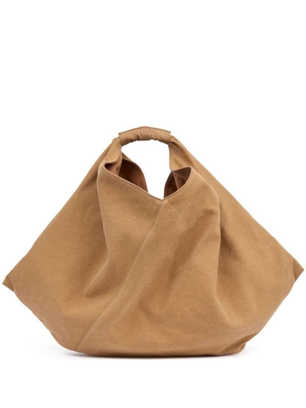 Japanese draped shoulder bag