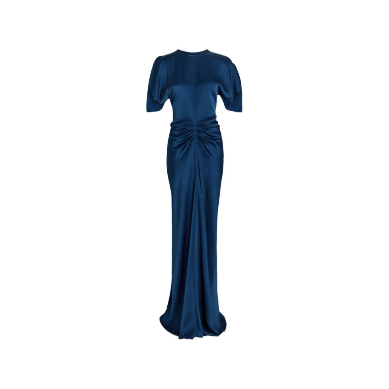 Victoria Beckham Isabella Gathered Maxi Dress
