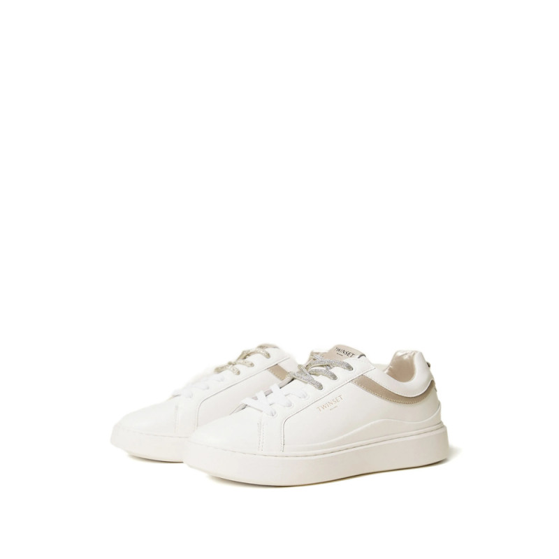 Twinset Leather Sneakers