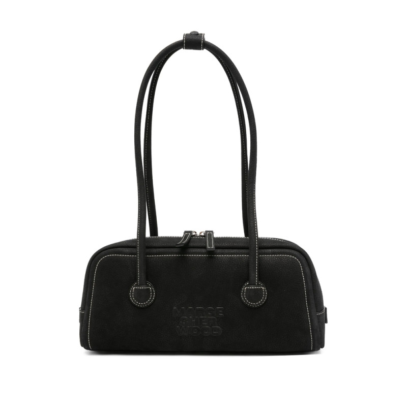 Margesherwood Embossed-logo Top-handle Tote Bag