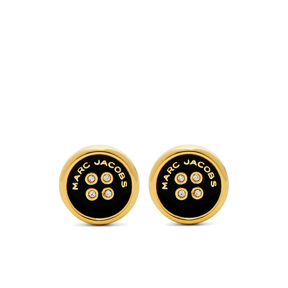 Marc Jacobs Button Earrings