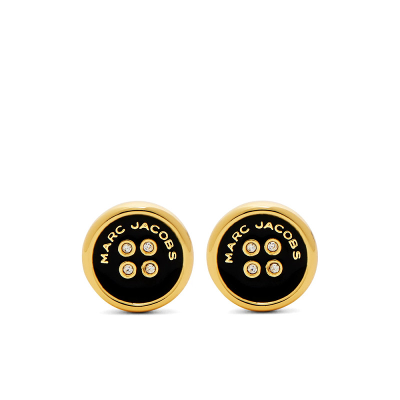 Marc Jacobs Button Earrings