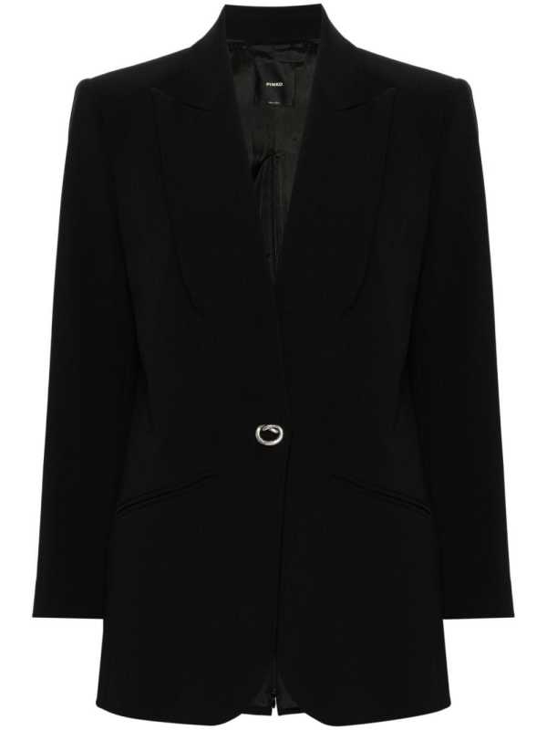 crepe blazer