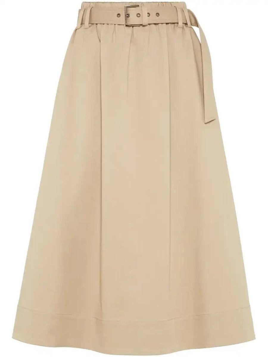 belted skirt