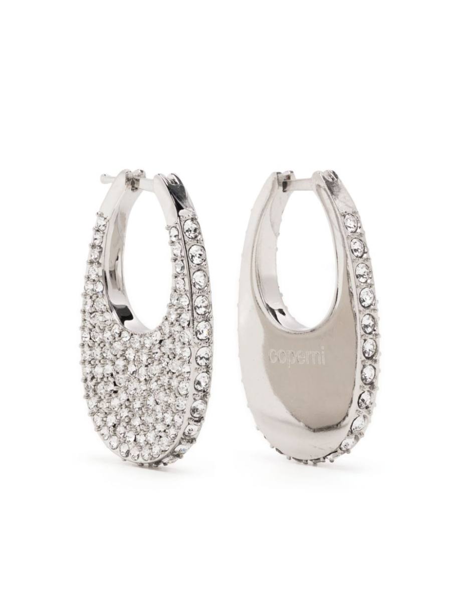 medium Swipe crystal-embellished earrings