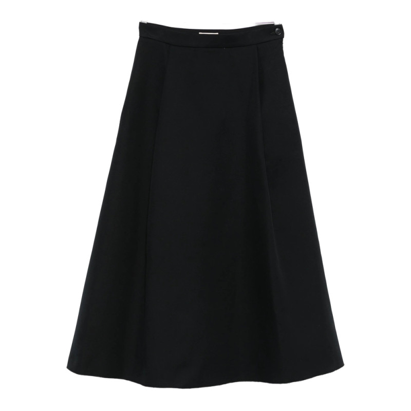 Barena Button-detail Pleated Skirt