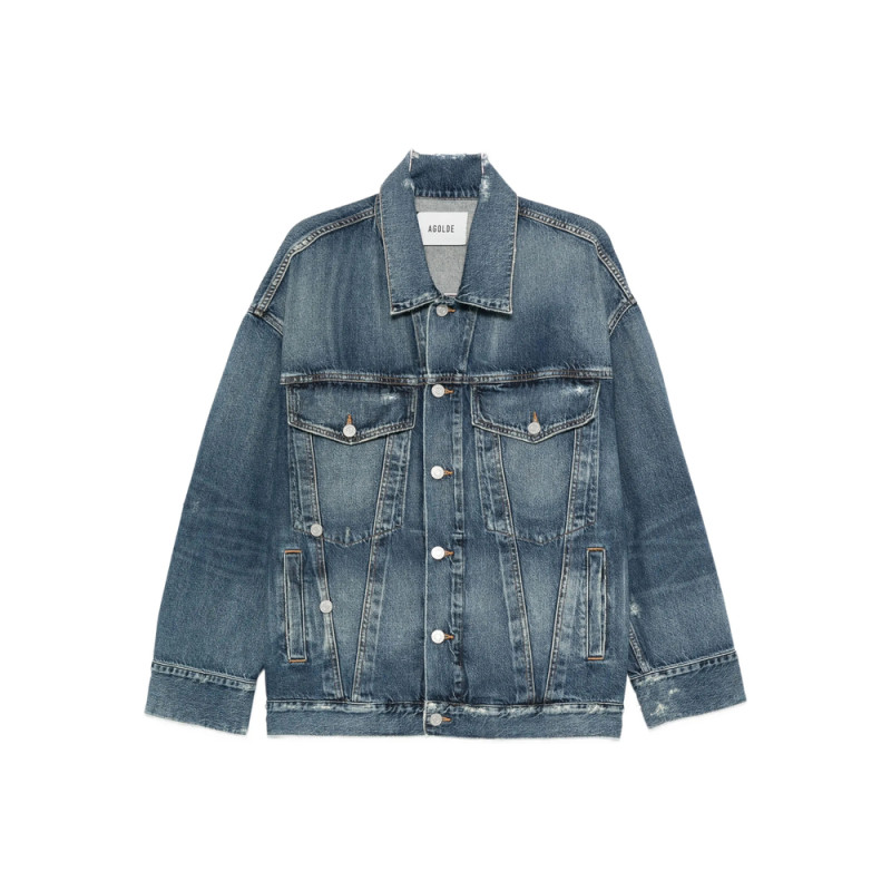 Agolde Buttoned Denim Jacket