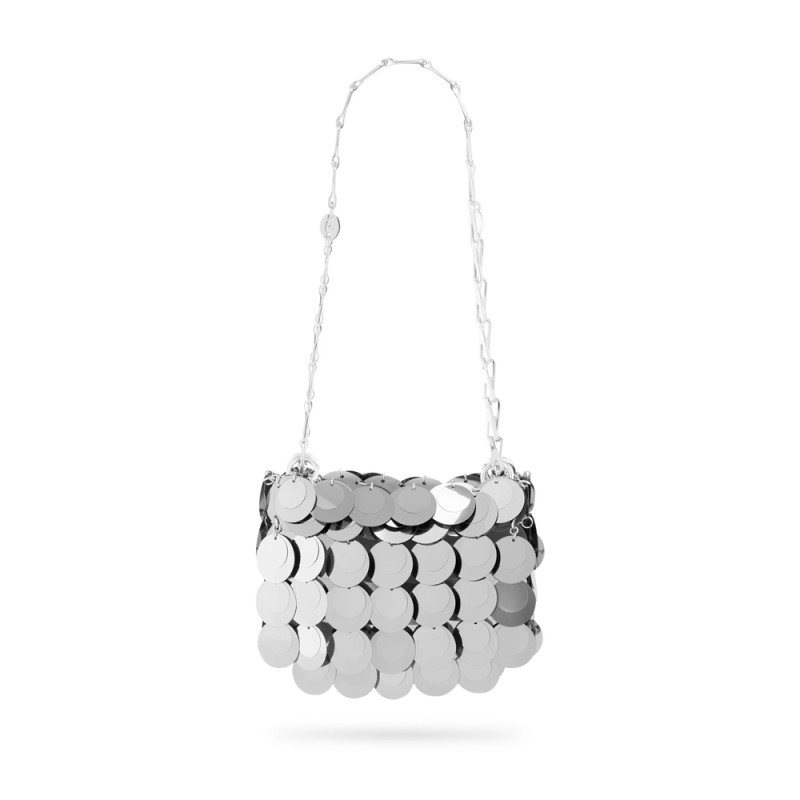 Rabanne Mini Sparkle Layered Bag