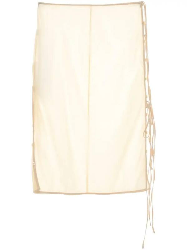 side-tie skirt