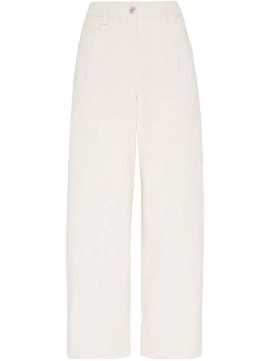 cropped trousers