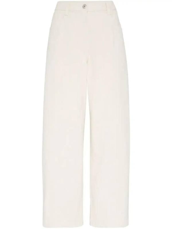 cropped trousers