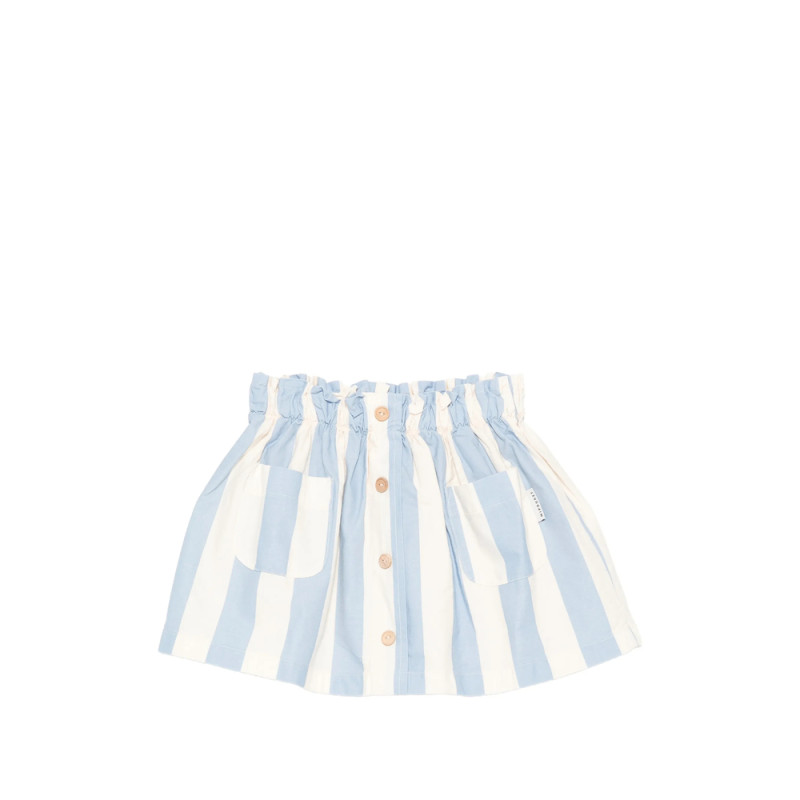Mipounet Claude Striped Mini Skirt