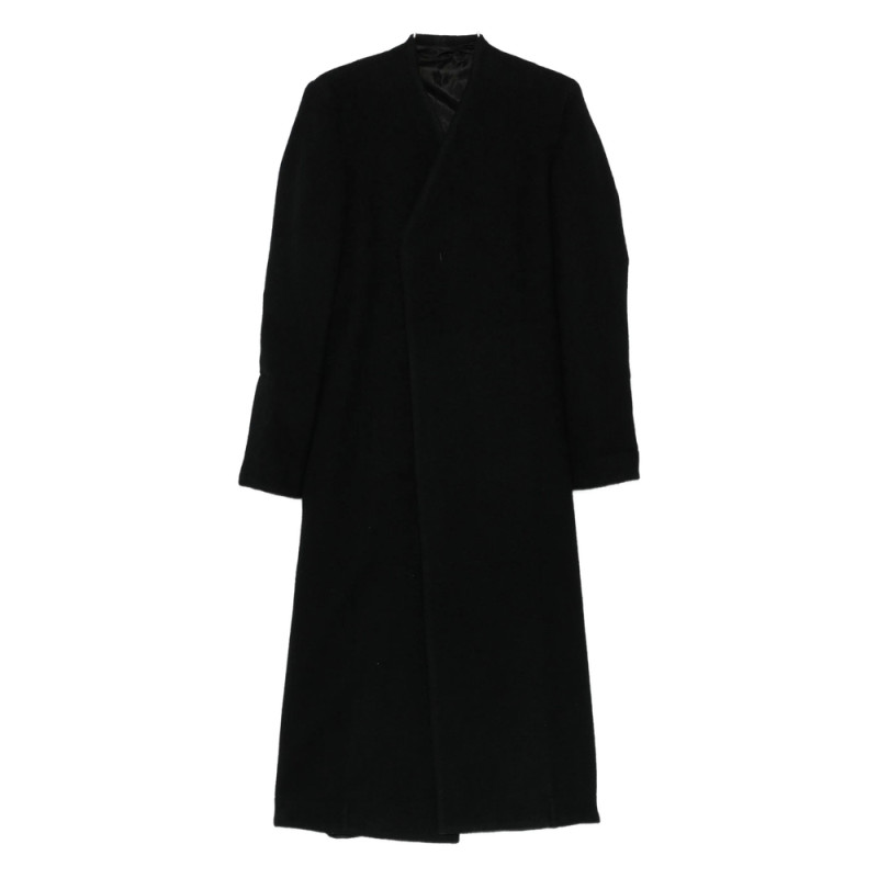 Rick Owens Overlap-seam Wool Coat