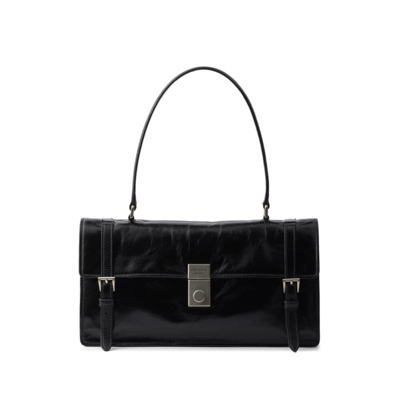 Prada Medium Leather Shoulder Bag