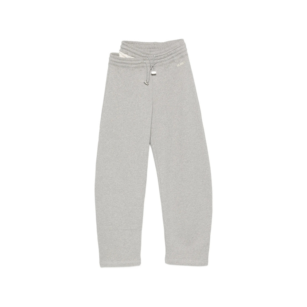 The Attico Layered-waistband Drawstring Track Pants
